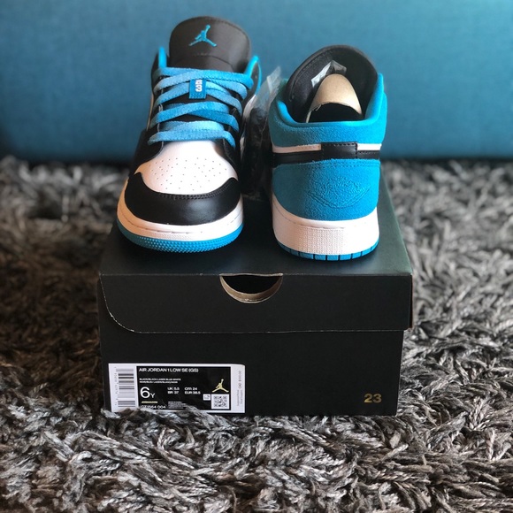 Jordan 1 Low Laser Blue - Picture 4 of 4